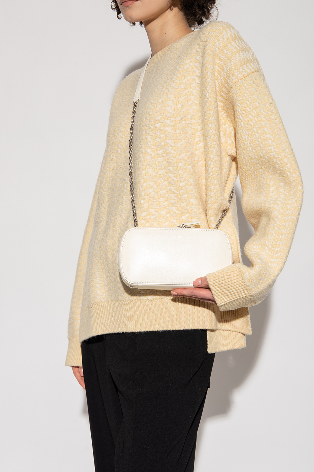 Jil sander half online moon bag